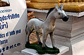 Chiang Mai - The Wat Chedi Luang, the twelve Thai Zodiac signs.